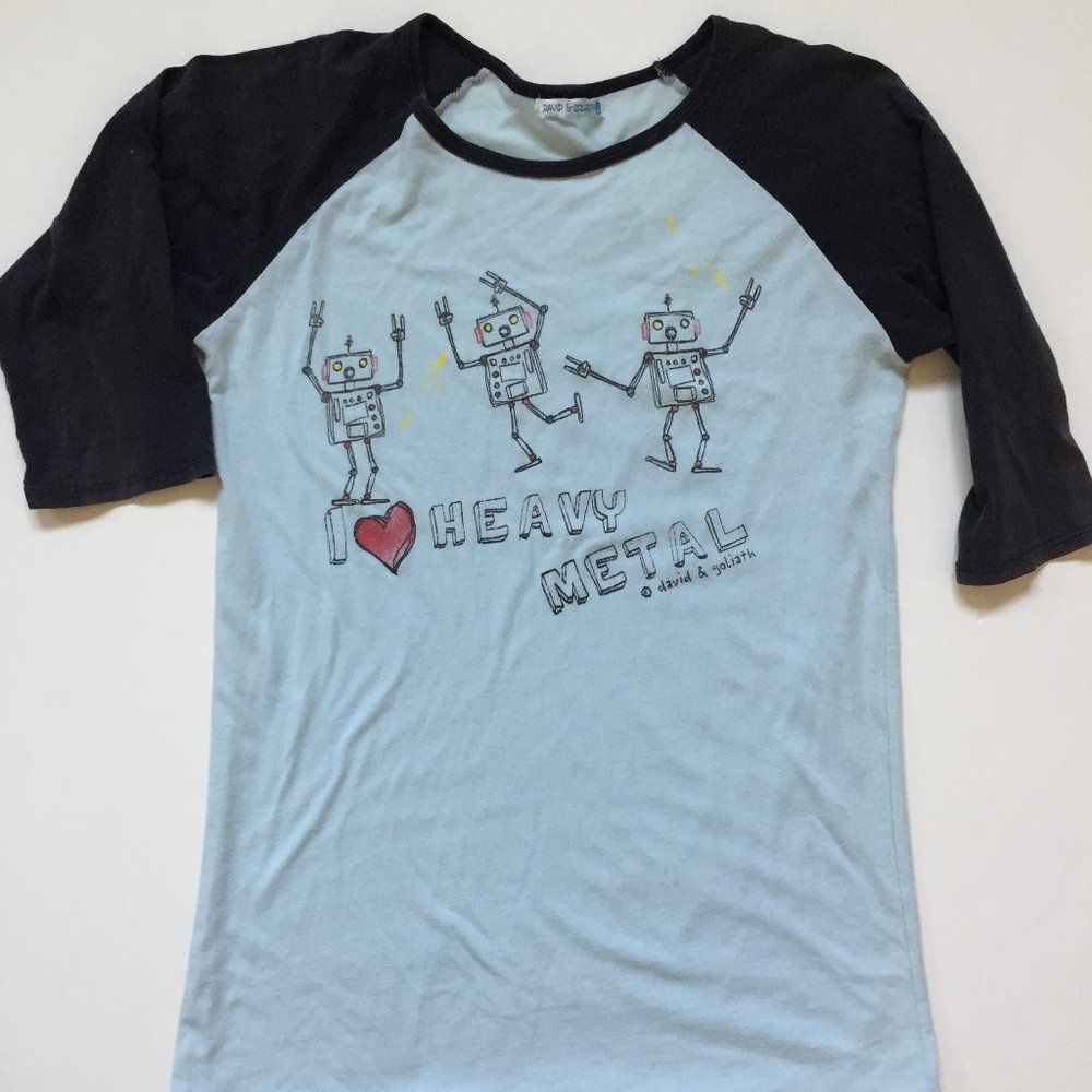 Vintage David and Goliath Rocker T